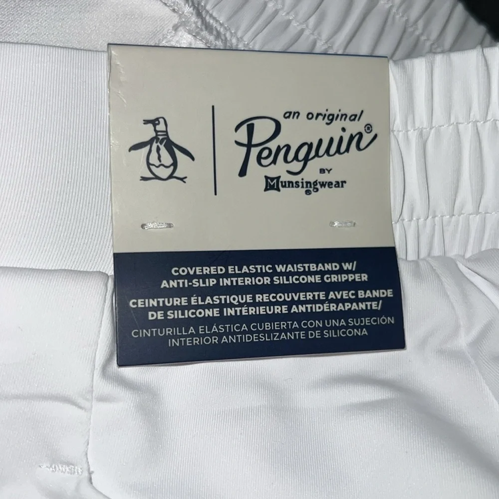 NWT Original Penguin Women's Essential Skort WHITE Size XL